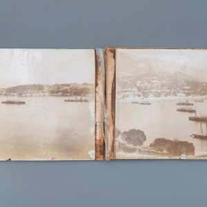 Een album met negen zilver gelatine albumine foto's, w.o. de Bund in Shanghai, gedat. 1899 — foto 4