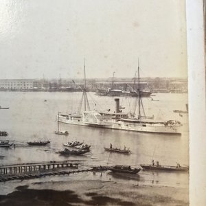 Een album met negen zilver gelatine albumine foto's, w.o. de Bund in Shanghai, gedat. 1899 — foto 8