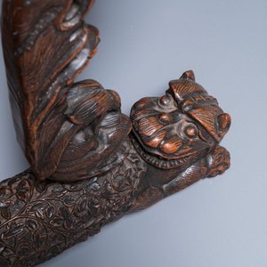 Een Anglo-Indisch koloniaal houten bureau met verborgen lade, 19e eeuw — foto 15