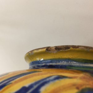 Een apothekerspot of 'vaso a palla' in Italiaanse majolica, Venetië, 2e helft 16e eeuw — foto 7