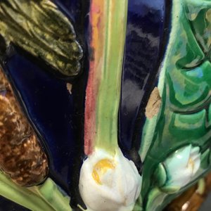 Een Art Nouveau jardinière op onderschotel, George Jones, 19e eeuw — foto 14