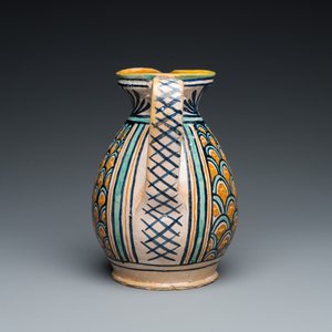 Een 'Bella Donna' kan in polychrome Italiaanse majolica, Deruta, 15/16e eeuw — foto 5