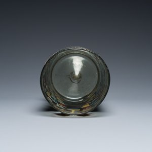 Een beschilderd Duits wapenglas met dubbele rijksadelaar, wellicht Bohemen, gedat. 1636 — foto 7