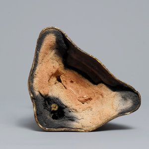 Een Birmaanse verguld bronzen Boeddha met inlegwerk, 19e eeuw — foto 5