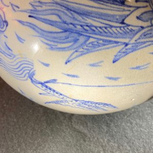 Een blauw-witte Annamese kendi in de vorm van twee eenden, Vietnam, 14/15e eeuw — foto 14