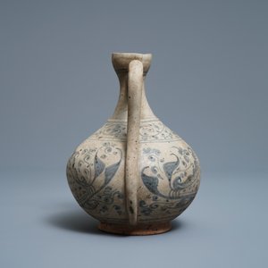 Een blauw-witte Annamese kendi met vissen, Vietnam, 15/16e eeuw — foto 5