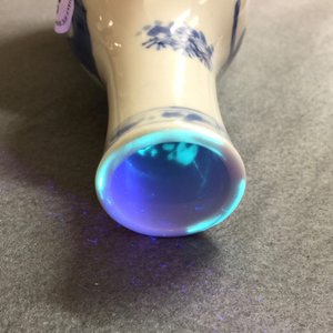 Een blauw-witte Chinese dubbele gourde vaas, Kangxi — foto 10