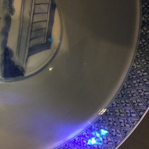 Een blauw-witte Chinese klapmuts kom, Kangxi merk en periode — foto 9