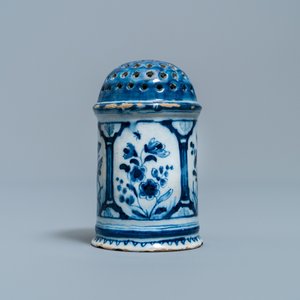 Een blauw-witte Delftse strooier, 18e eeuw — foto 4