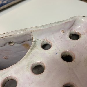 Een blauw-witte pique-fleurs, Moustiers, Frankrijk, 18e eeuw — foto 11