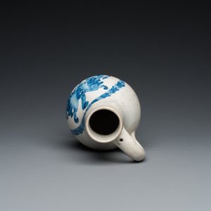 Een blauw-witte Portugese wapenkan met inscriptie Jacob Schröder, Lissabon, gedat. 1644 — foto 6