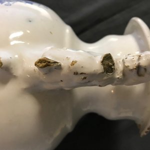 Een blauwwitte altaarvaas met Madonna met kind, Delft of Haarlem, 17e eeuw — foto 16