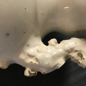 Een blauwwitte altaarvaas met Madonna met kind, Delft of Haarlem, 17e eeuw — foto 17