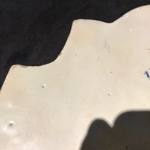 Een blauwwitte Delftse chinoiserie plaquette met een olifant, 18e eeuw — foto 14