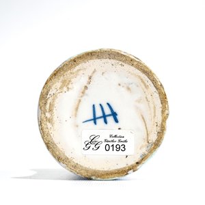 Een blauwwitte Delftse vaas met chinoiserie decor, 2e helft 17e eeuw — foto 5