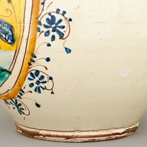 Een bolle kan in Italiaanse majolica, 18/19e eeuw — foto 6