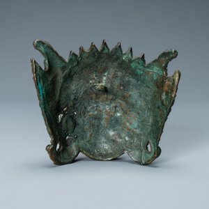 Een bronzen masker van een godin, Tibet of Zuidoost-Azië, 19e eeuw — foto 4