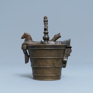 Een bronzen pijlgewicht, Neurenberg, Duitsland, 17e eeuw — foto 5