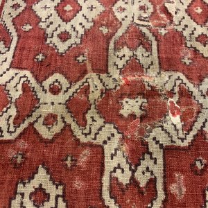 Een ceremonieel patola doek voor de Indonesische markt met VOC-stempel, Gujarat, India, 17e eeuw — foto 29