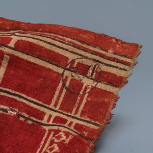 Een ceremonieel patola doek voor de Indonesische markt met VOC-stempel, Gujarat, India, 17e eeuw — foto 4