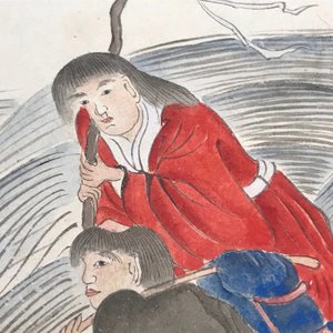 Een Chinees album met tekeningen, 19/20e eeuw — foto 26