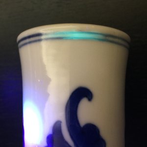 Een Chinees blauw-wit flesvormig vaasje, Kangxi — foto 7