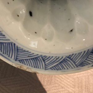 Een Chinees blauwwit vijf-delig kaststel, Kangxi — foto 25
