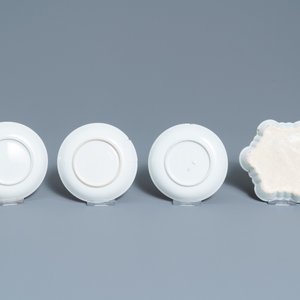 Een Chinees famille rose 20-delig theeservies met gekroonde monogrammen voor de Europese markt, Qianlong — foto 5