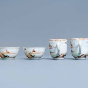 Een Chinees famille rose theeservies voor de Europese markt, Qianlong — foto 13