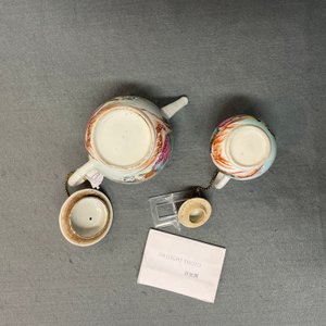 Een Chinees famille rose theeservies voor de Europese markt, Qianlong — foto 20