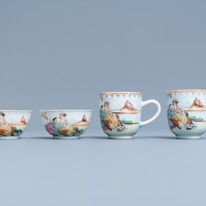 Een Chinees famille rose theeservies voor de Europese markt, Qianlong — foto 10
