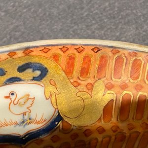 Een Chinees Imari-stijl présentoir naar Cornelis Pronk: 'Parasoldames', Qianlong — foto 9