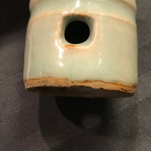 Een Chinees longquan celadon model van een fallus, Ming of later — foto 9