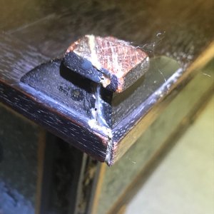 Een Chinees rechthoekig houten kistje met cloisonné plaquettes, 19e eeuw — foto 23