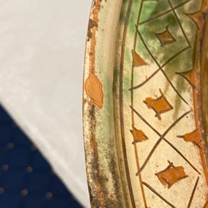 Een Chinees sancai geglazuurd steengoed bassin, Ming — foto 11