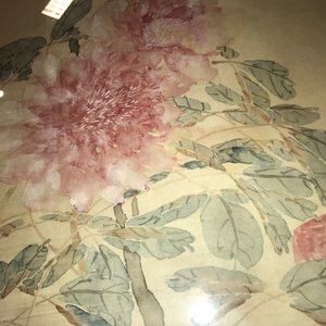 Een Chinees schilderij op zijde met pioenrozen, 19e eeuw — foto 15