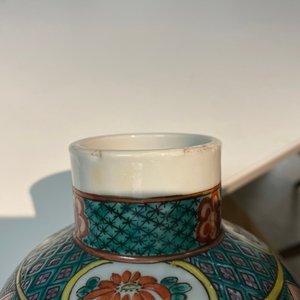 Een Chinees vijfdelig famille verte kaststel, Kangxi merk, 19e eeuw — foto 39
