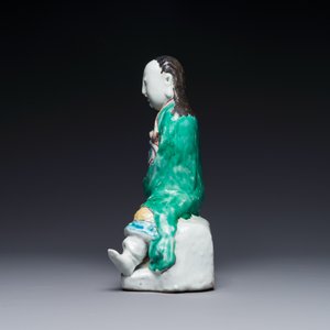 Een Chinees wucai beeld van Zhen Wu, Ming — foto 3
