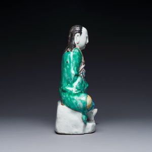Een Chinees wucai beeld van Zhen Wu, Ming — foto 5