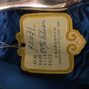 Een Chinees zilveren art deco theeservies op dienblad, Republiek, 1e helft 20e eeuw — foto 33