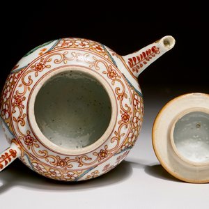 Een Chinese Amsterdams bont theepot, 18e eeuw — foto 6
