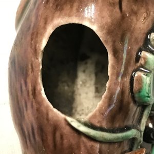 Een Chinese aubergine-geglazuurde waterdruppelaar in de vorm van een eekhoorn, Kangxi — foto 11