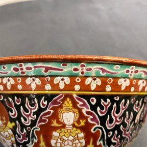 Een Chinese Bencharong kom voor de Thaise markt, 19e eeuw — foto 12