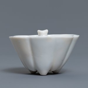 Een Chinese blanc de Chine 'Lu Hong Jian' of 'Hansje in de kelder' fopkopje, Transitie periode — foto 4