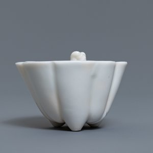 Een Chinese blanc de Chine 'Lu Hong Jian' of 'Hansje in de kelder' fopkopje, Transitie periode — foto 5