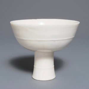 Een Chinese blanc de Chine stem cup, Wanli of Transitie periode — foto 8