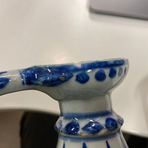 Een Chinese blauw-witte 'aftaba' kan voor de islamitische markt, Kangxi — foto 15
