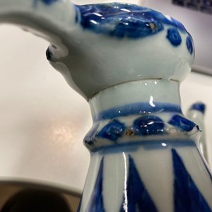 Een Chinese blauw-witte 'aftaba' kan voor de islamitische markt, Kangxi — foto 17