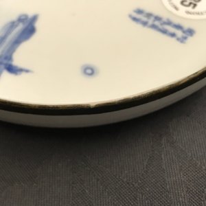 Een Chinese blauw-witte 'Bleu de Hue' schotel voor de Vietnamese markt, Nei Fu merk, 19e eeuw — foto 9