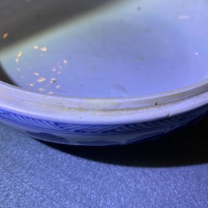 Een Chinese blauw-witte dekseldoos, Kangxi — foto 28